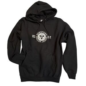 Port and Company Black Hoodie with Graphic Design